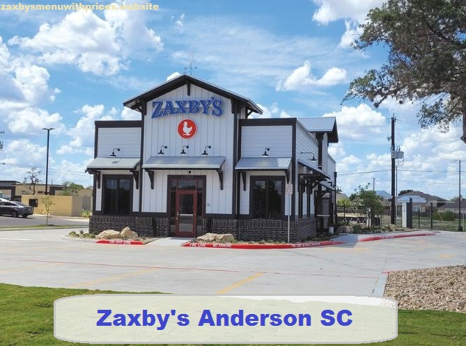Zaxby's Anderson SC