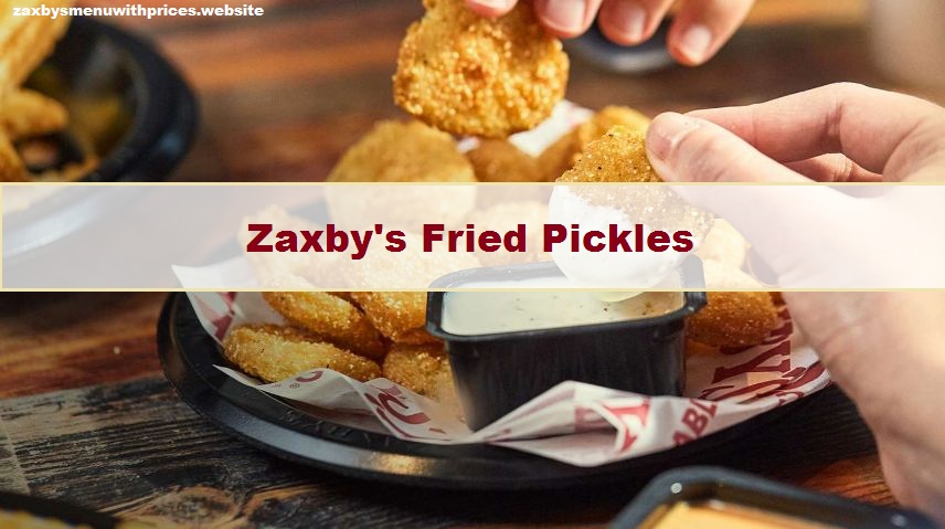 Zaxby's Fried Pickles